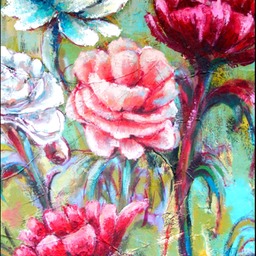 Vaso di peonie